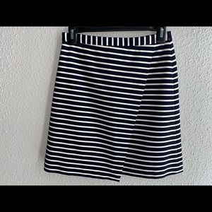 Asymmetrical sailorgirl skirt